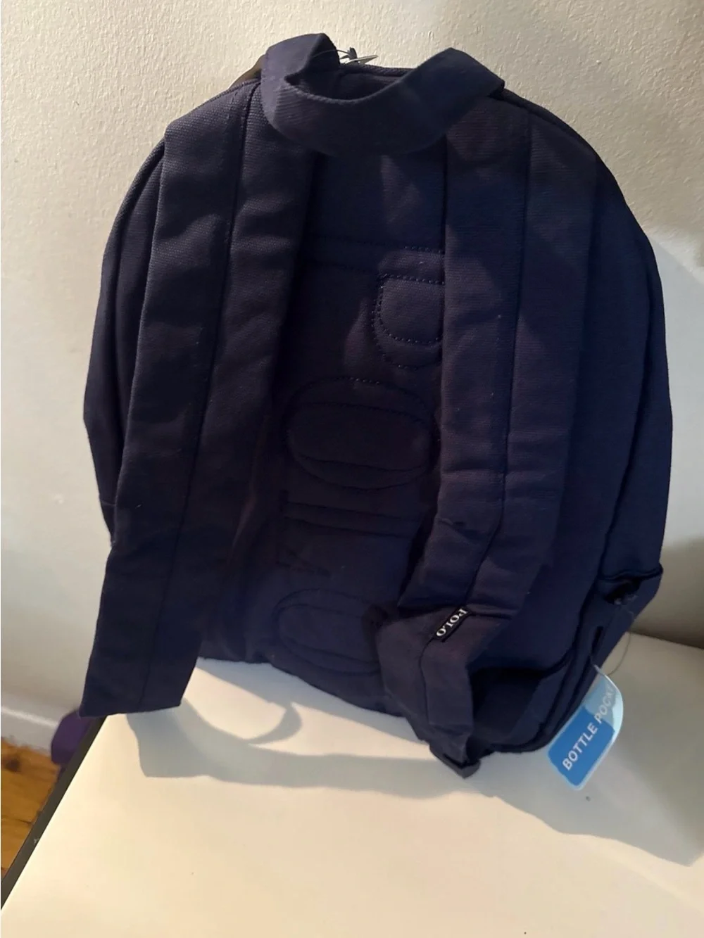 Polo by Ralph Lauren Navy Backpack with Red Pony Logo